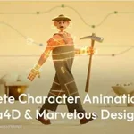 Complete Character Animation in Cinema4D &amp; Marvelous Designer
